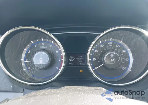 2011 Hyundai Sonata Se z USA, uszkodzony, nr VIN 5NPEC4AC5BH196049